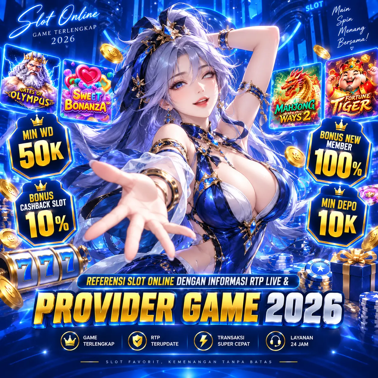 Slotrakyat Link Slot Online Gacor Terpercaya Indonesia